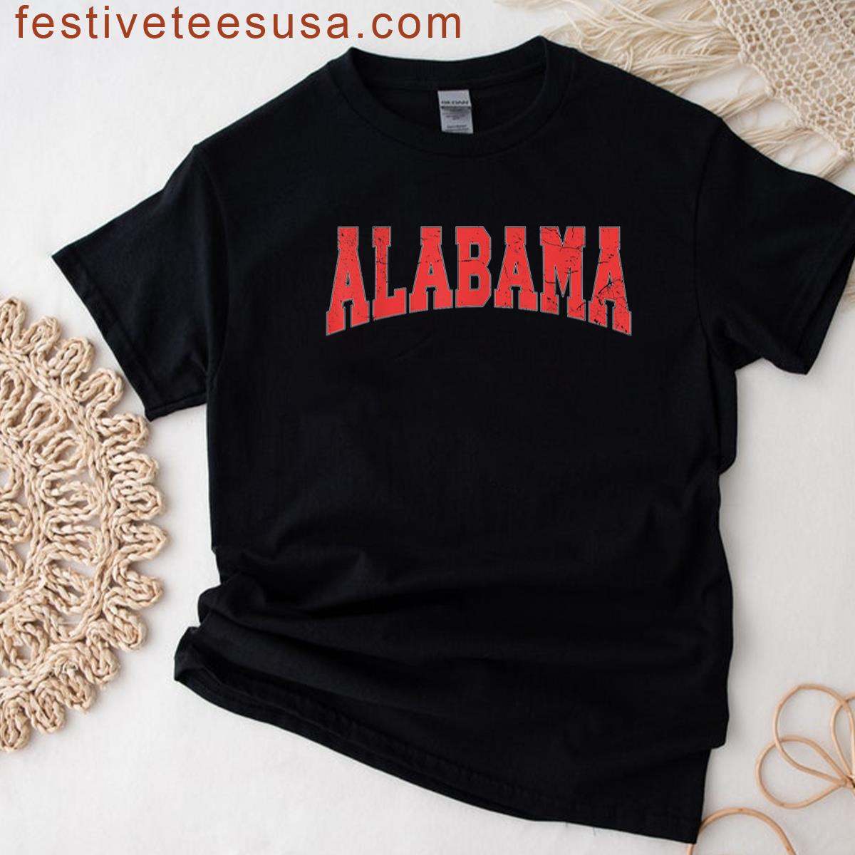 Alabama Throwback Graphic Tee T-shirt