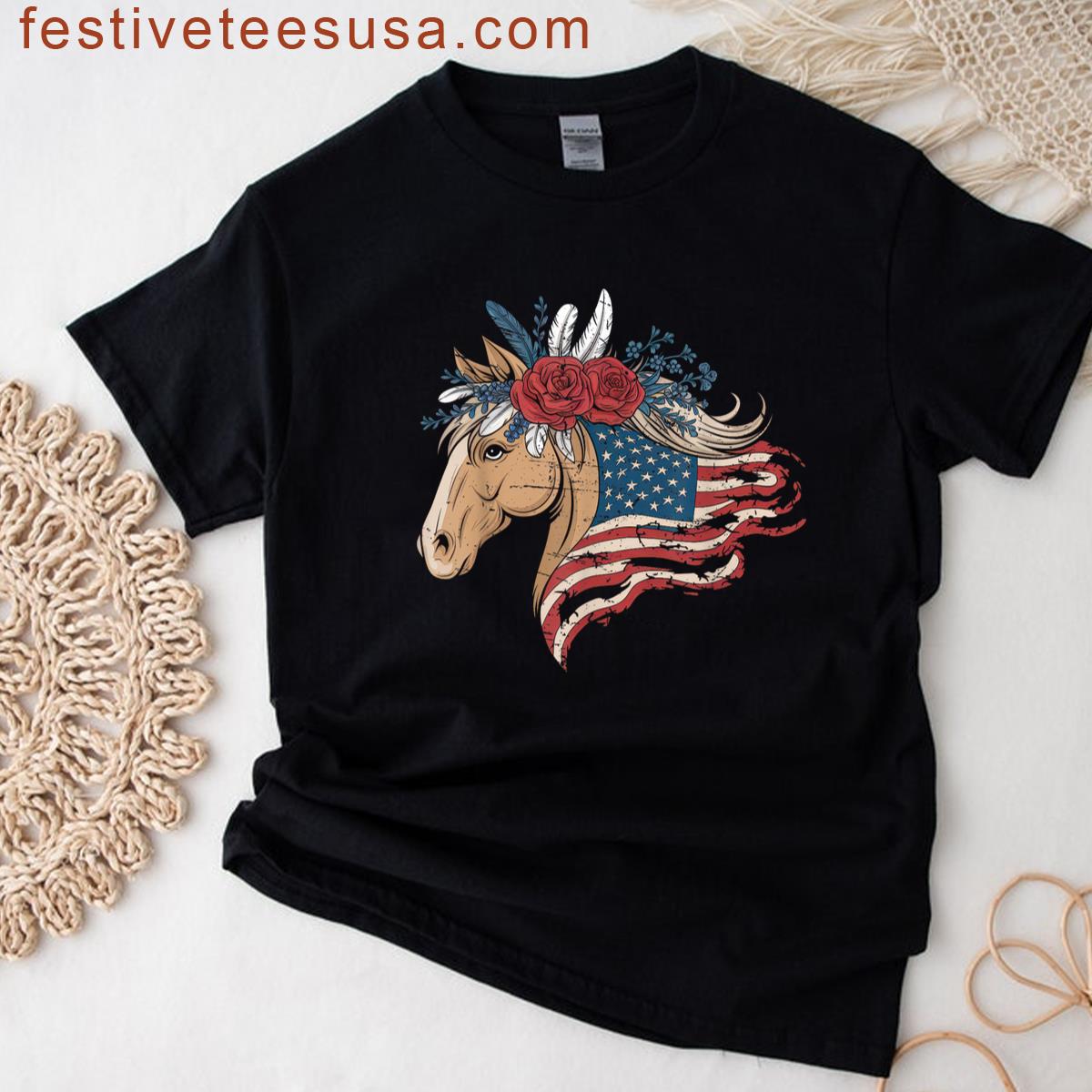 American Flag Patriot Usa T-shirt