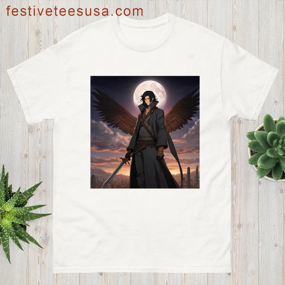 Angelic Warrior Stylish Apparel T-shirt