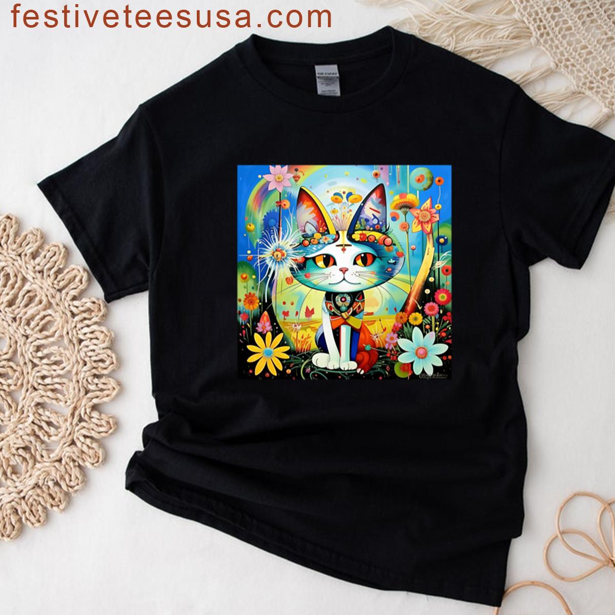 Beautiful Cat Lover T-shirt