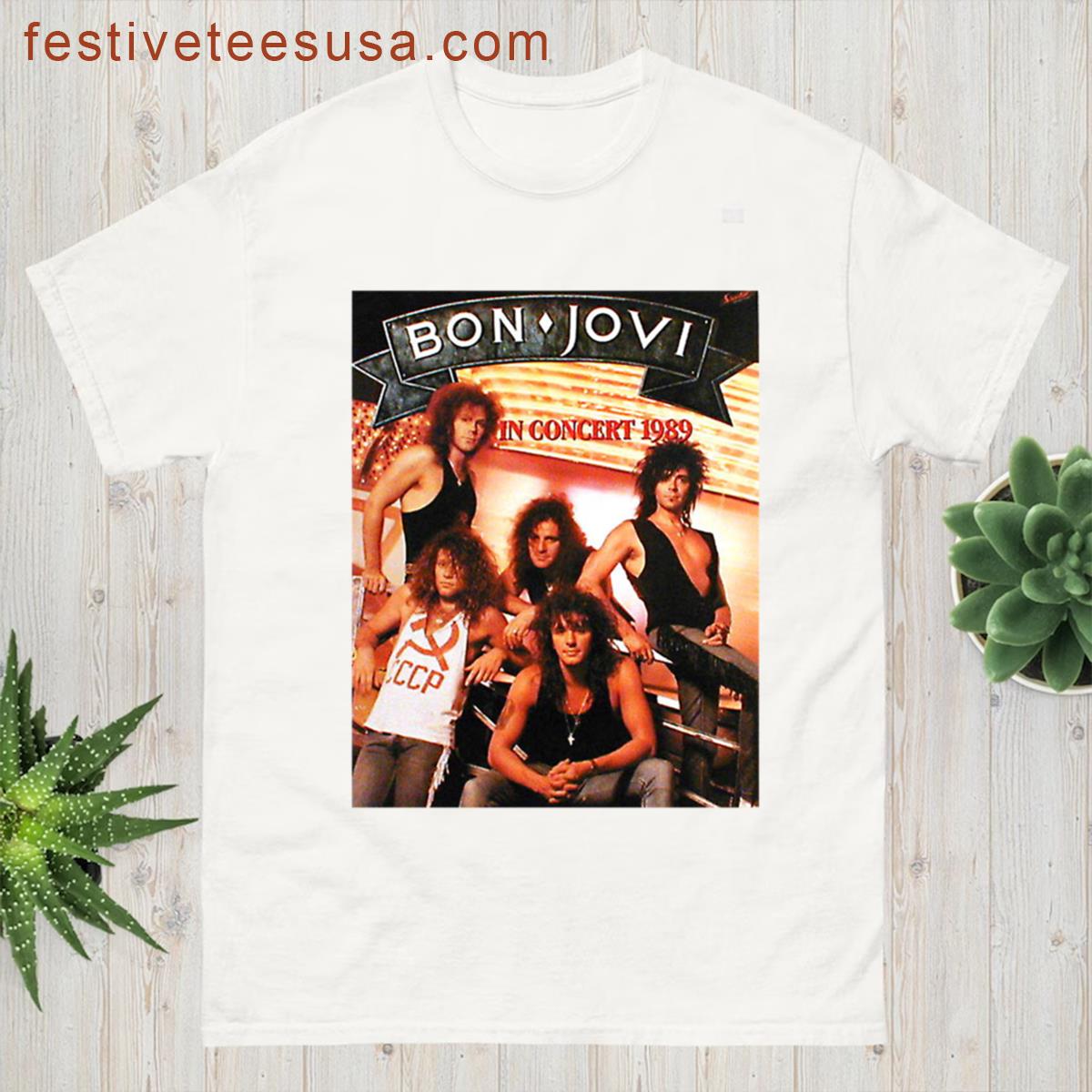 Bon Jovi Iconic Concert T-shirt