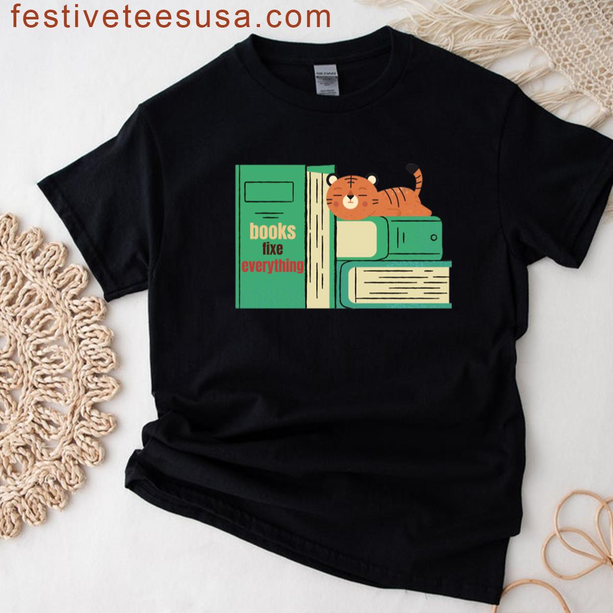 Books Fix Casual T-shirt