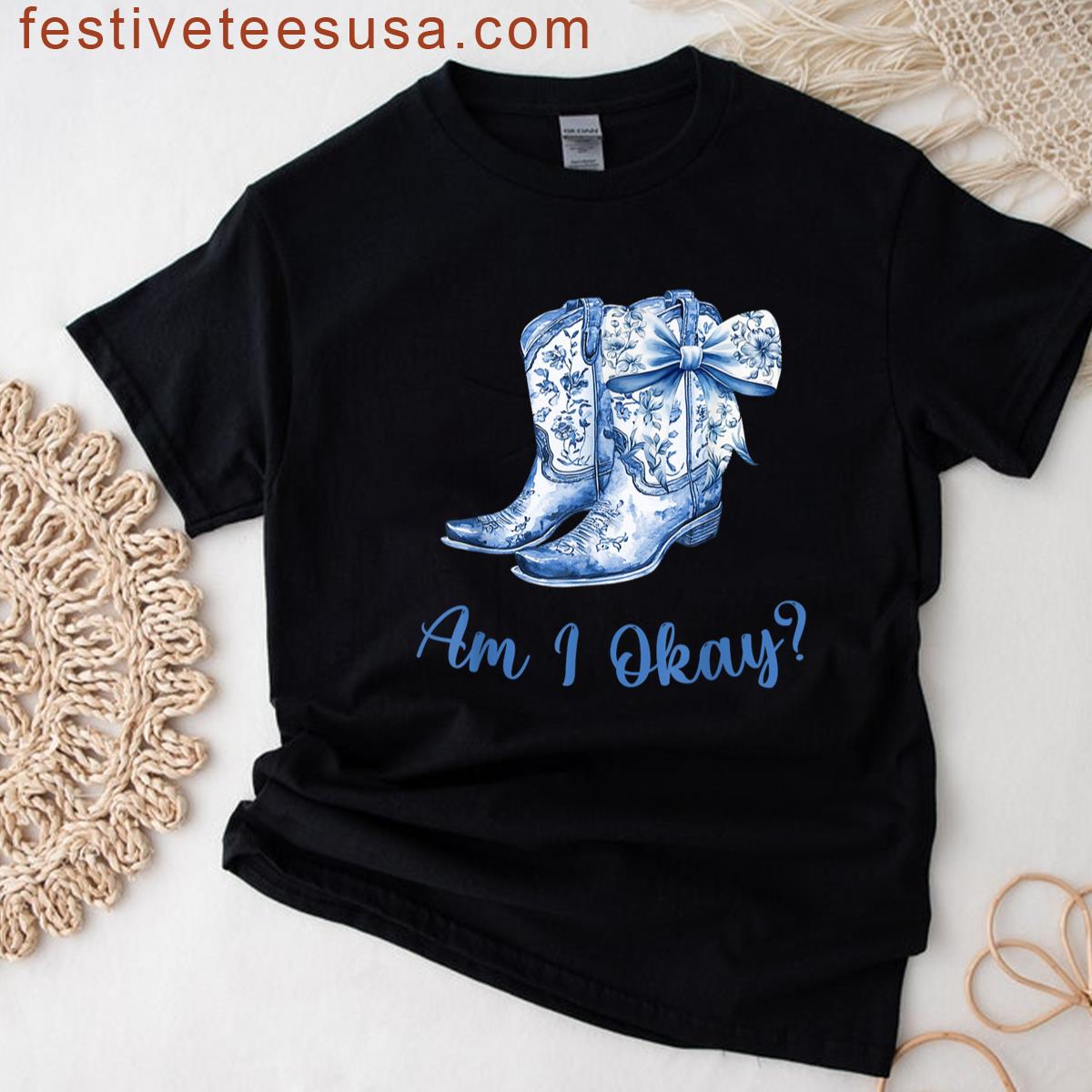 Boot Cowgirl Graphic Tee T-shirt