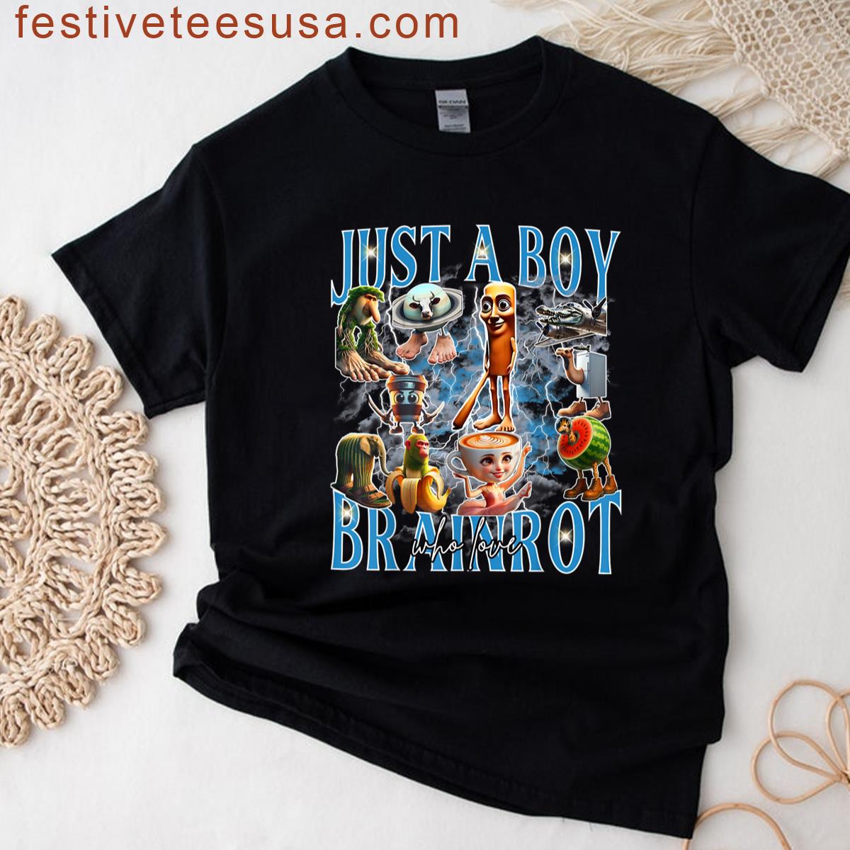 Brainrot Meme Tee For Everyone T-shirt