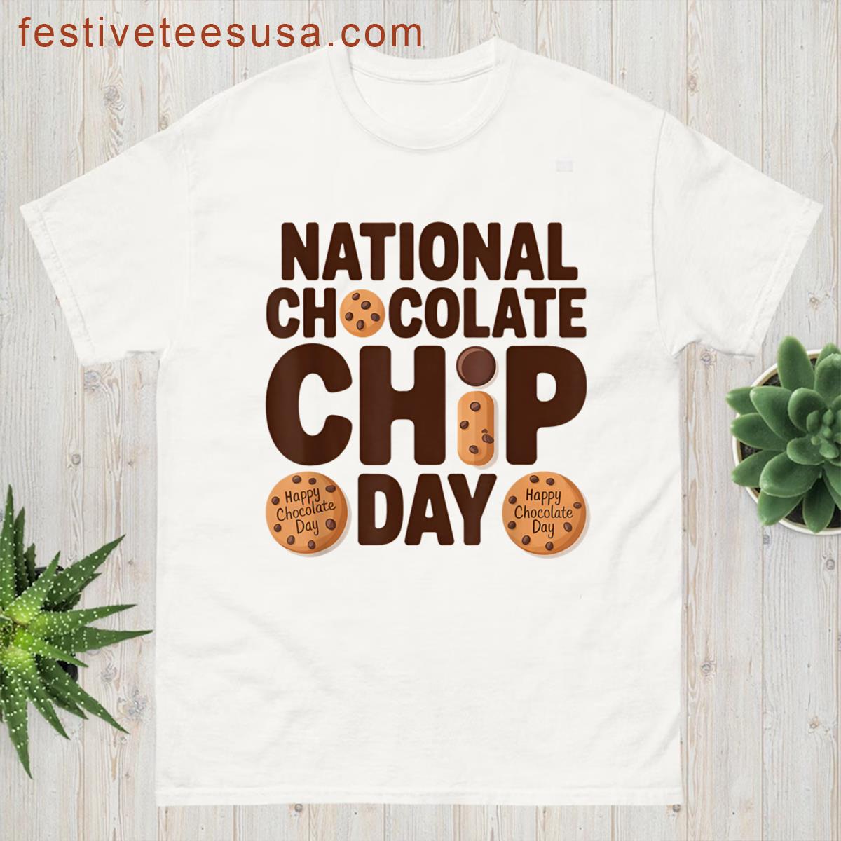 Chocolate Chip Cookie Graphic T-shirt
