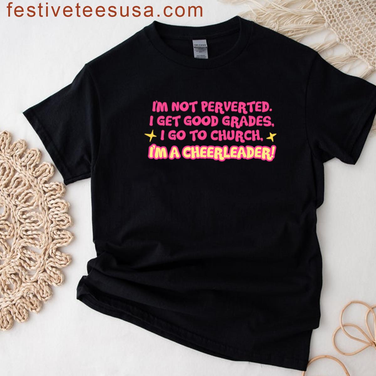 Church Cheerleader Apparel T-shirt