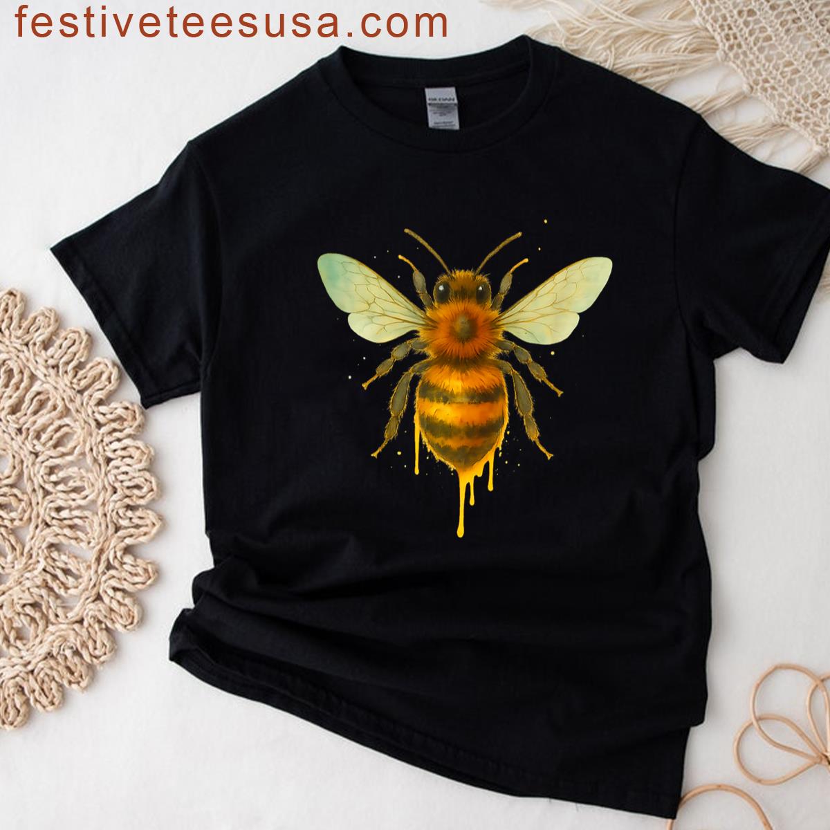Colourful Bee Tee T-shirt