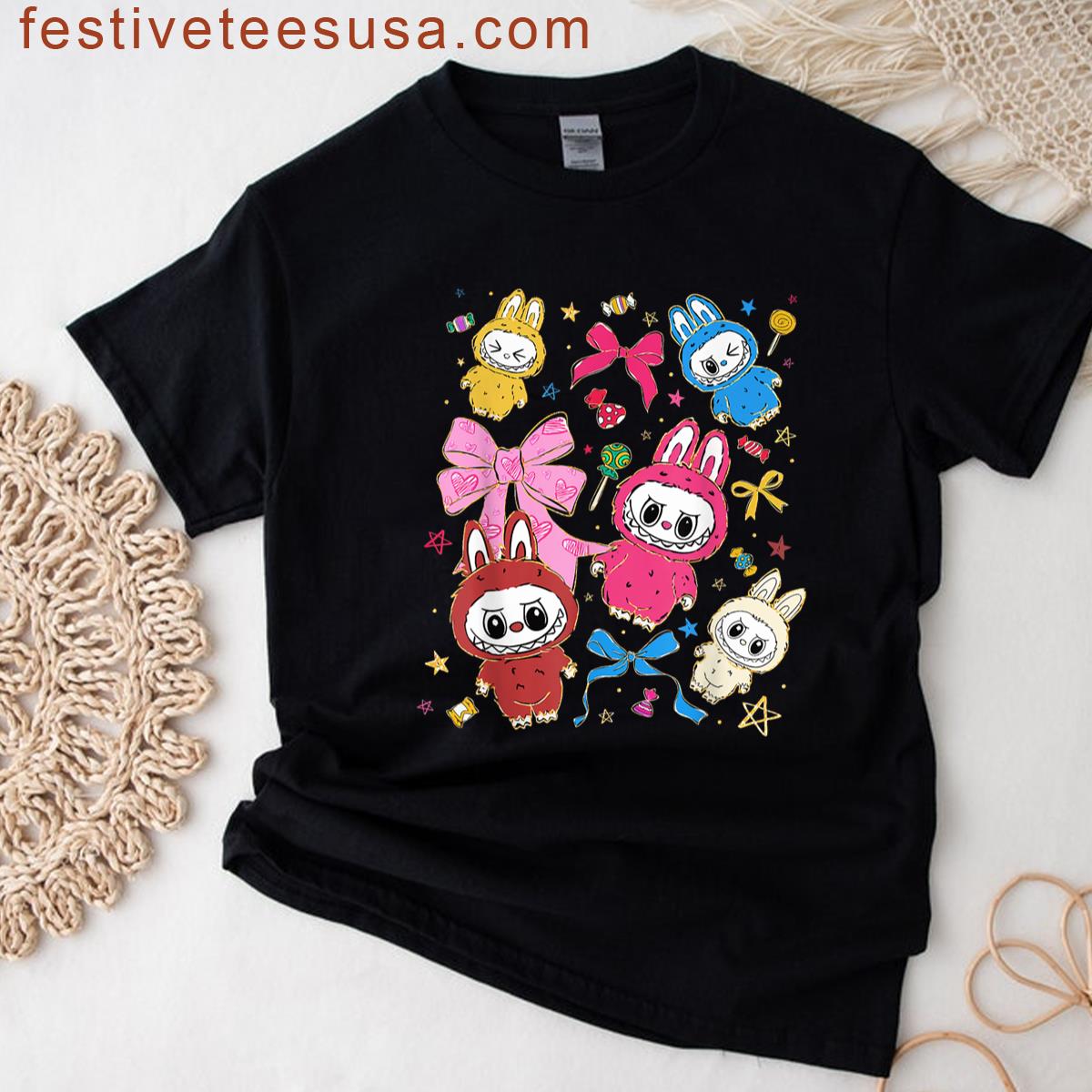 Coquette Bow Trendy For Families T-shirt
