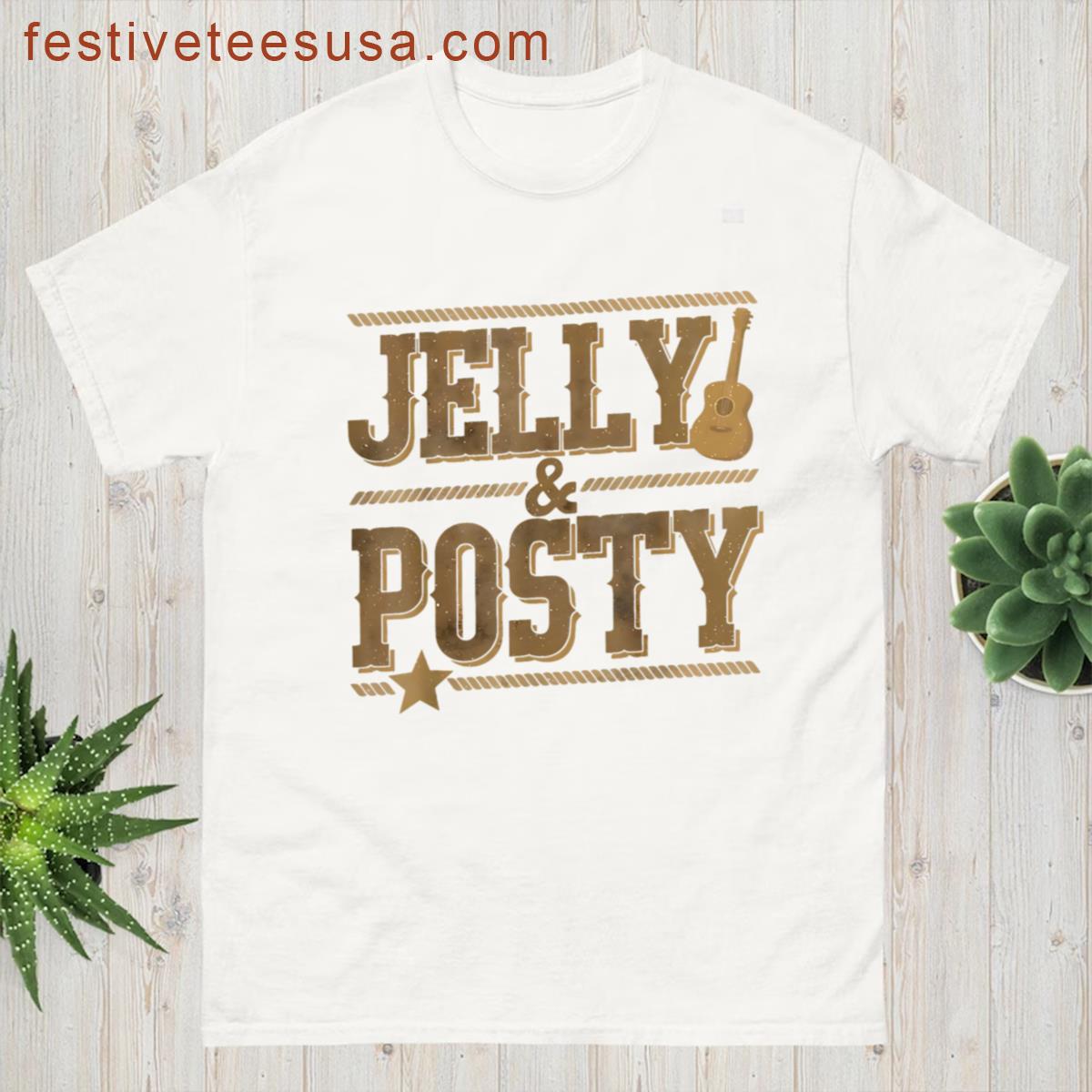 Country Music Tour Apparel Jelly Roll Posty T-shirt