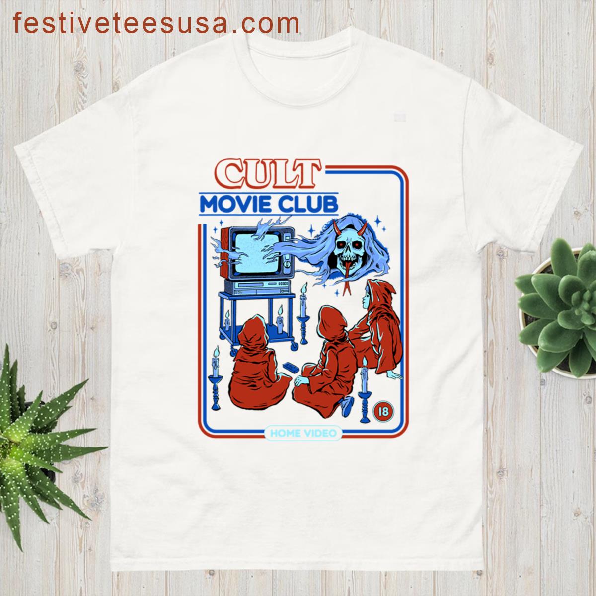 Cult Movie Club For Enthusiasts T-shirt
