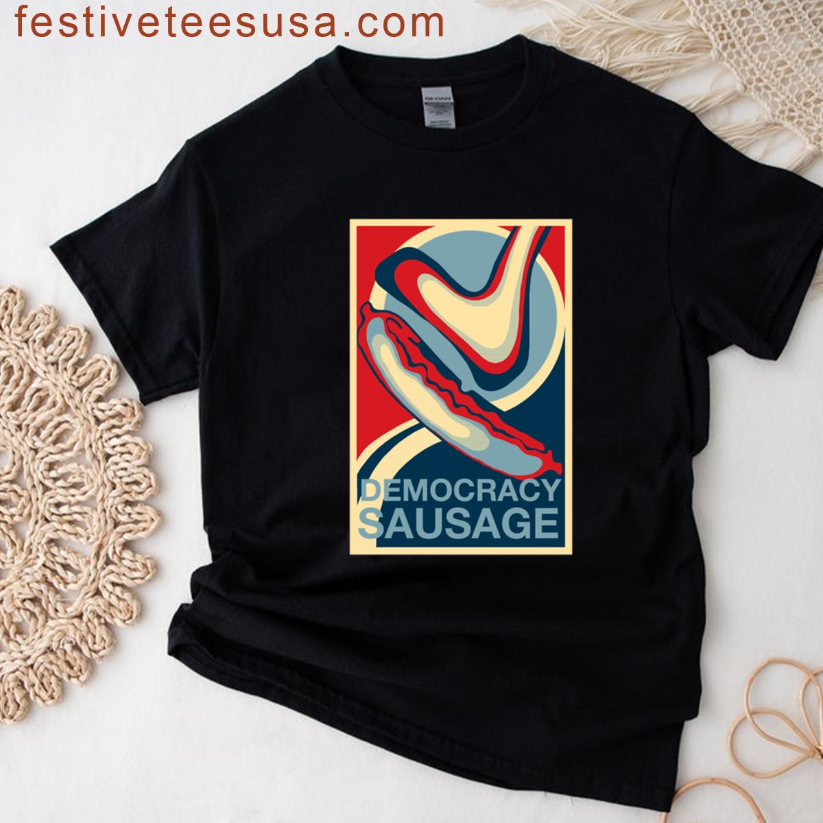 Democracy Sausage Lovers Tee T-shirt