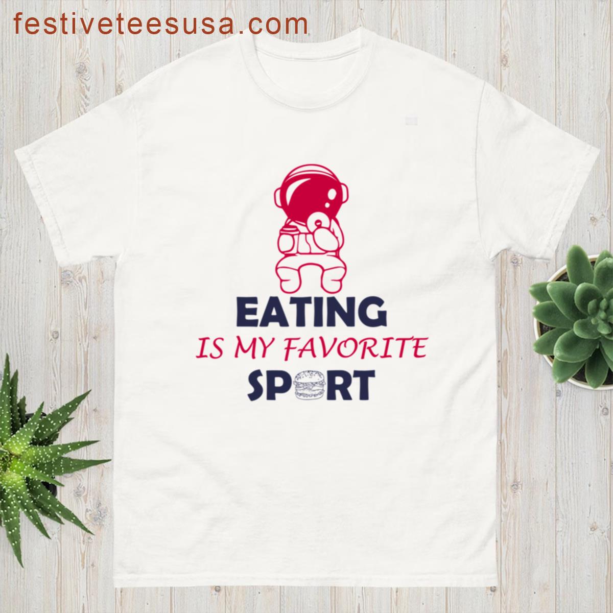Eating Sport Mom Gift T-shirt