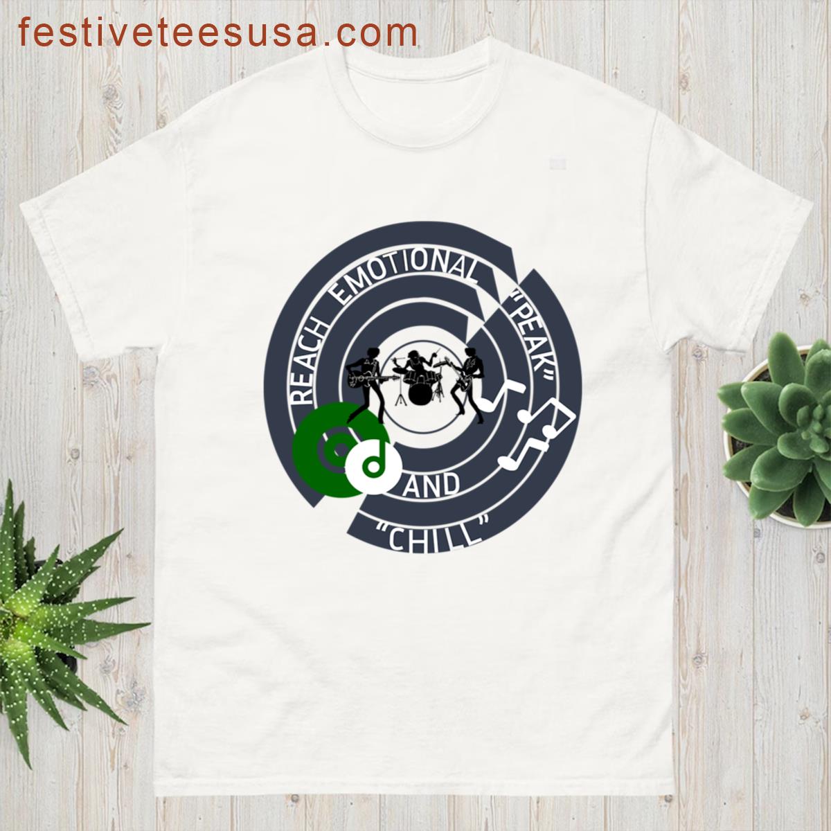 Emotional Peak Casual Wear T-shirt