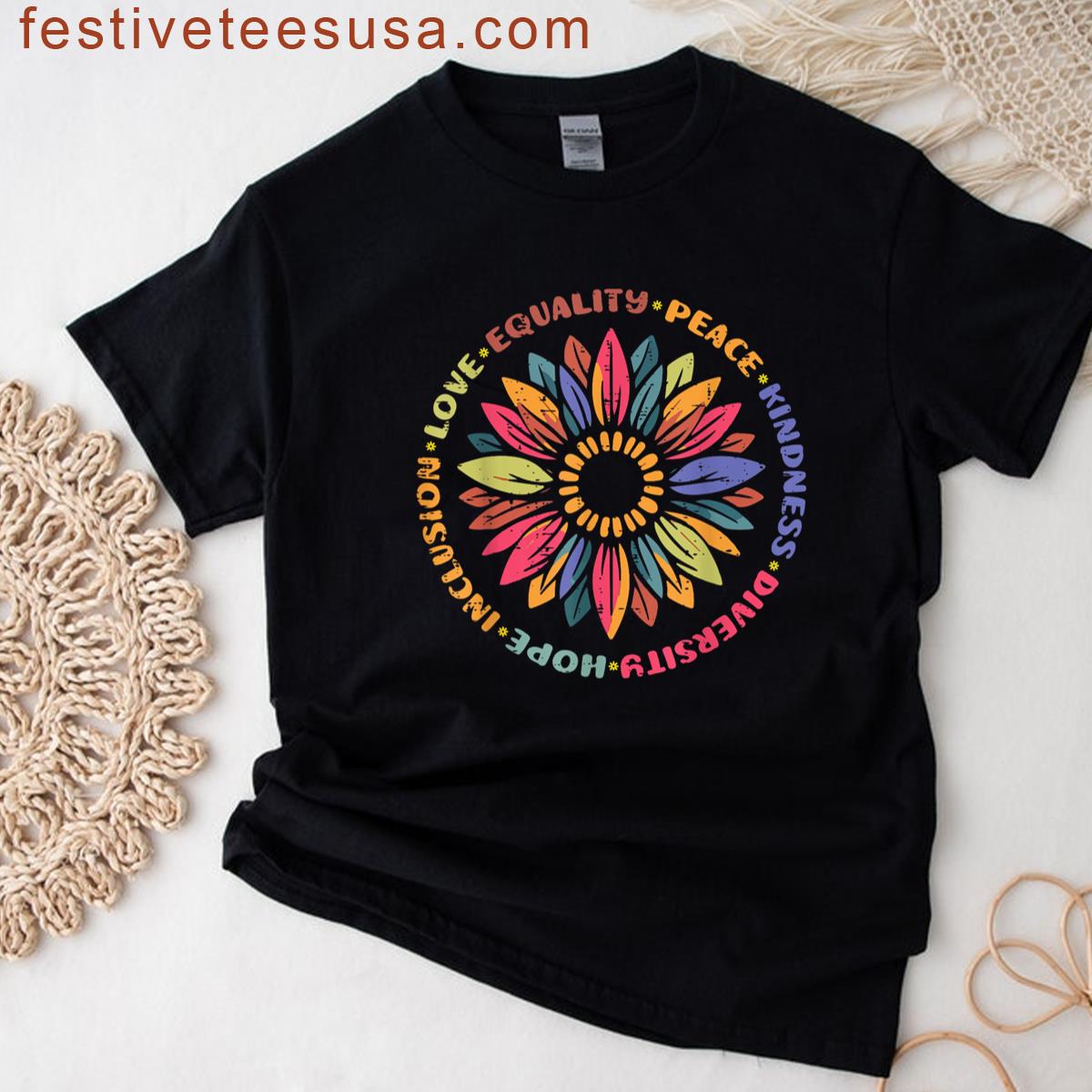 Equality Girls Womens T-shirt