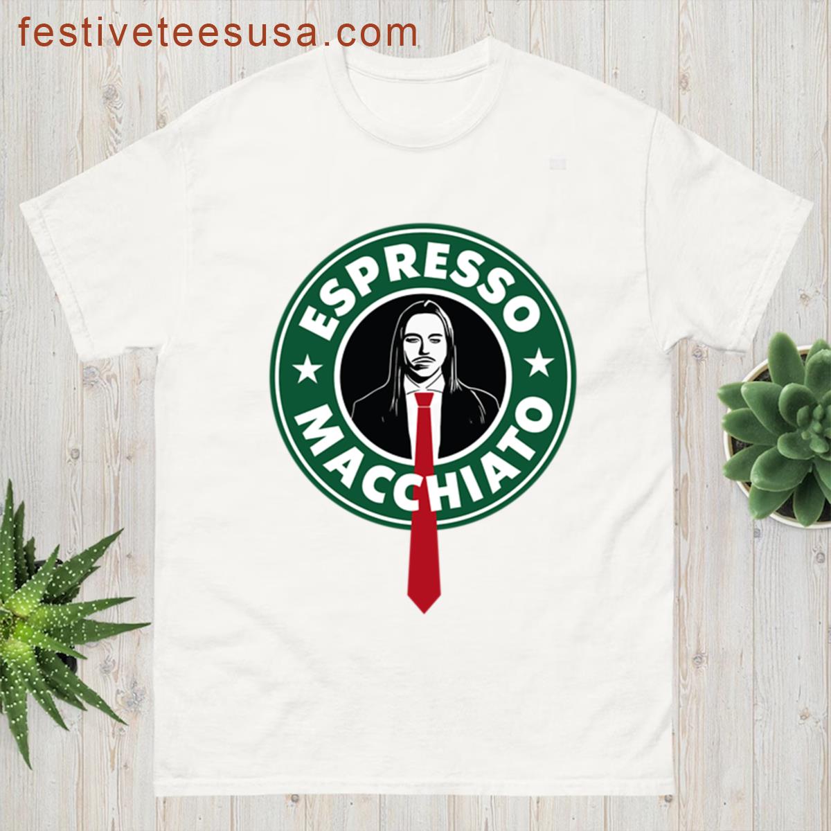 Espresso Macchiato Coffee T-shirt