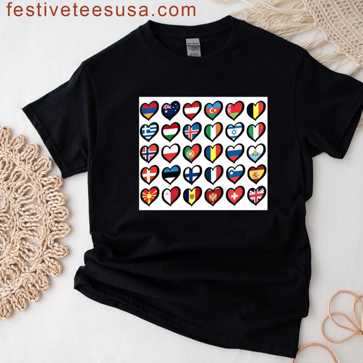 Eurofans Contest Design Tee T-shirt