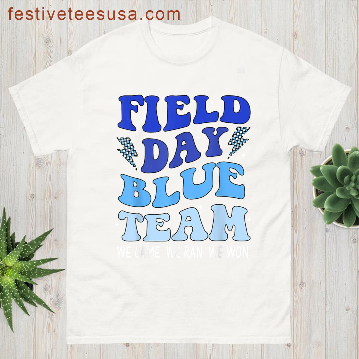 Field Day Blue Team Apparel T-shirt