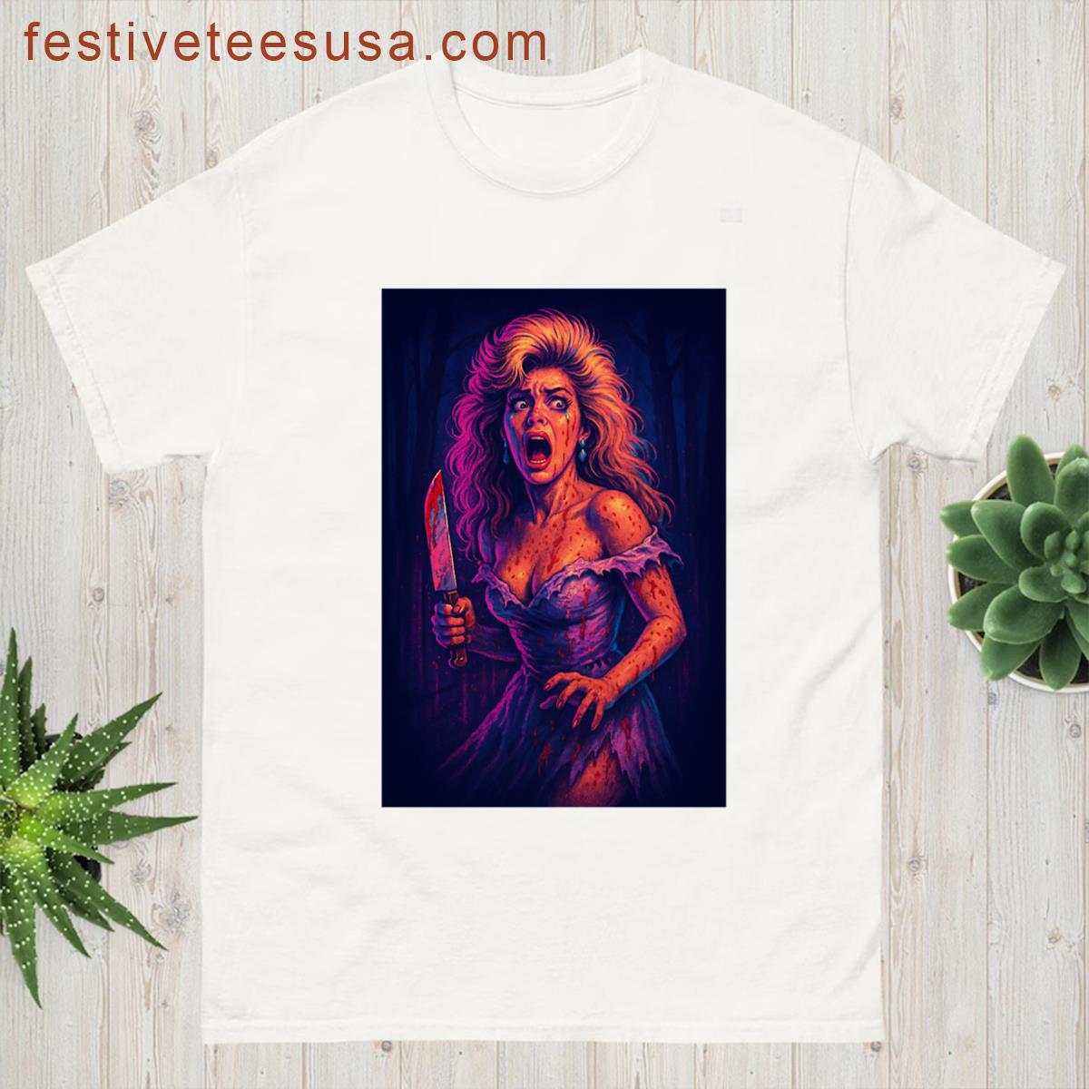 Final Girl Frenzy Merch T-shirt