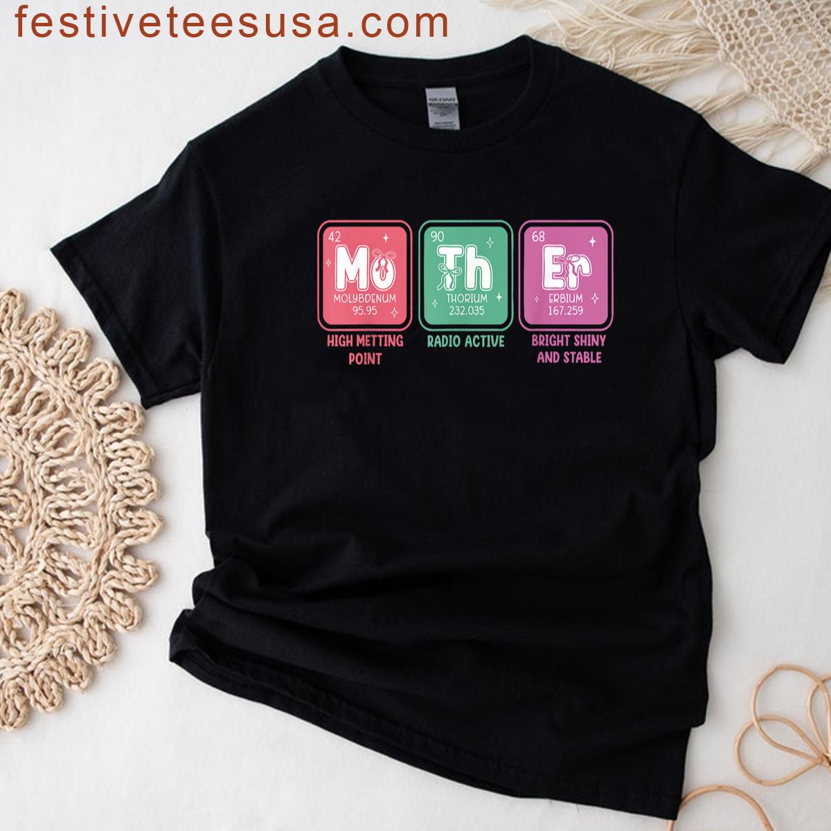 Floral Mothers Day Gift Women T-shirt