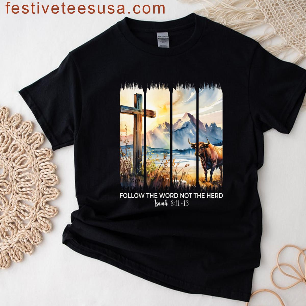 Follow Word Bible Tee T-shirt