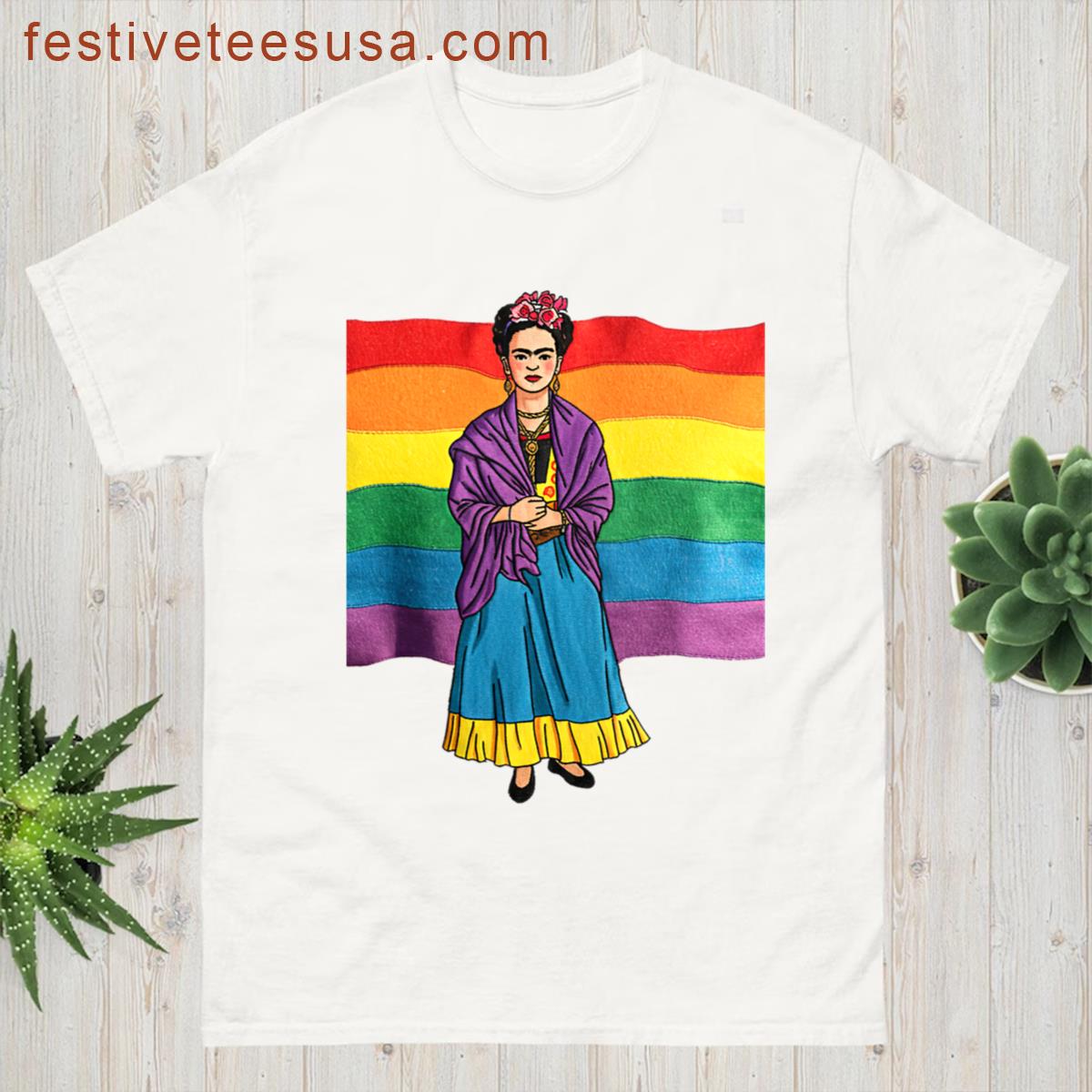 Frida Kahlo Colorful T-shirt