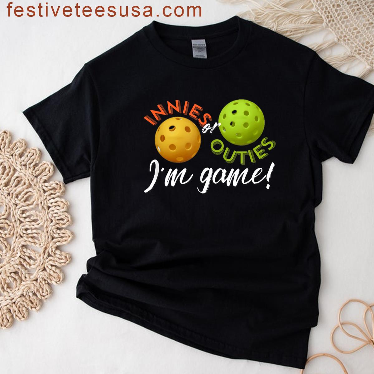 Funny Indoor Outdoor Players Tee T-shirt