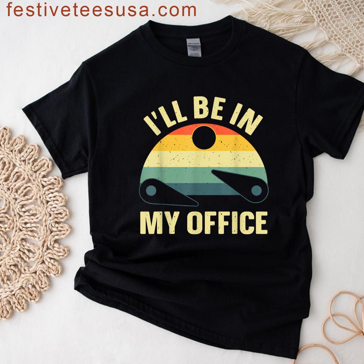 Funny Pinball Graphic T-shirt