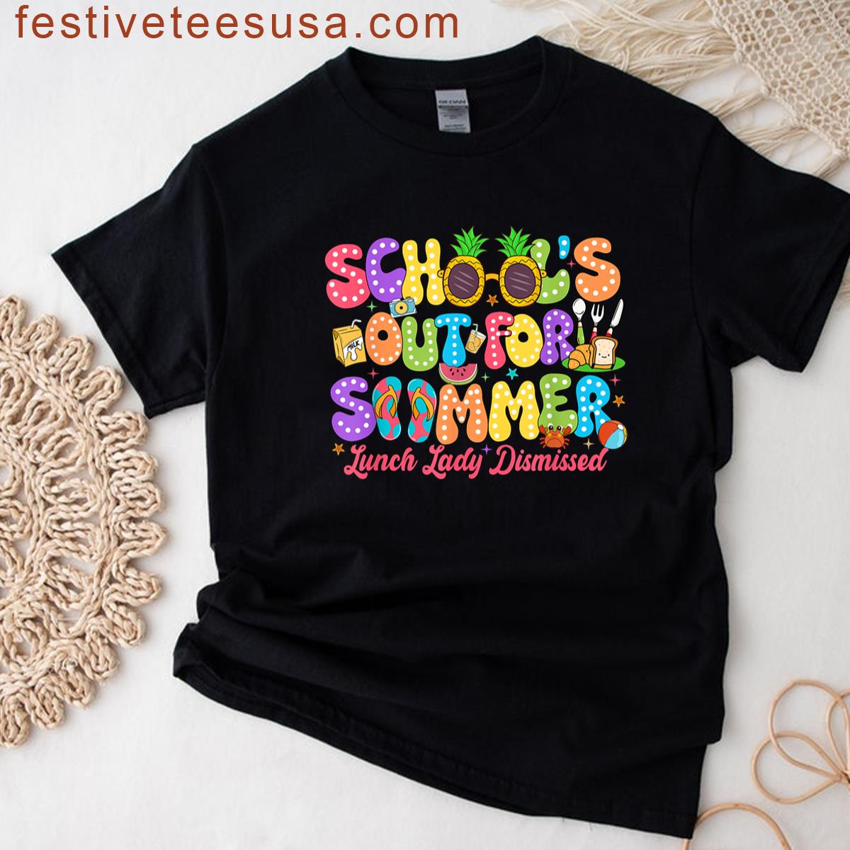 Funny Schools Out For Summer Fun T-shirt