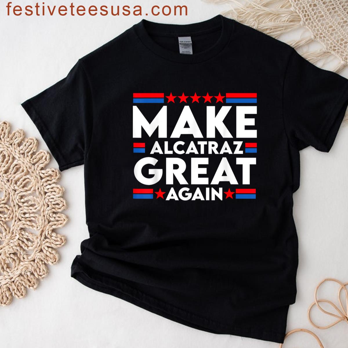 Funny Trump Alcatraz Tee Vintage T-shirt