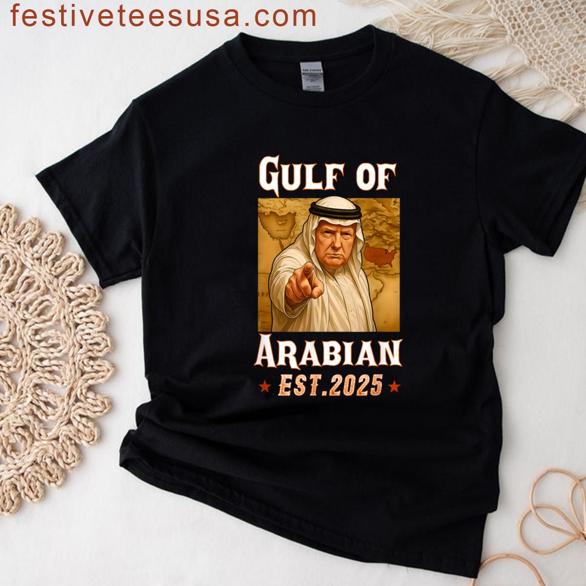 Funny Trump Arabian Tee 2025 T-shirt