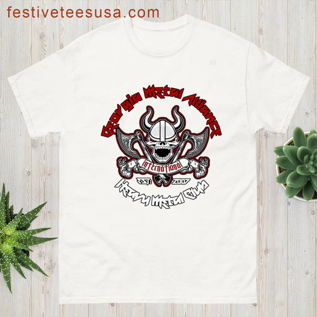 Georgia Metal Alliance Stylish T-shirt