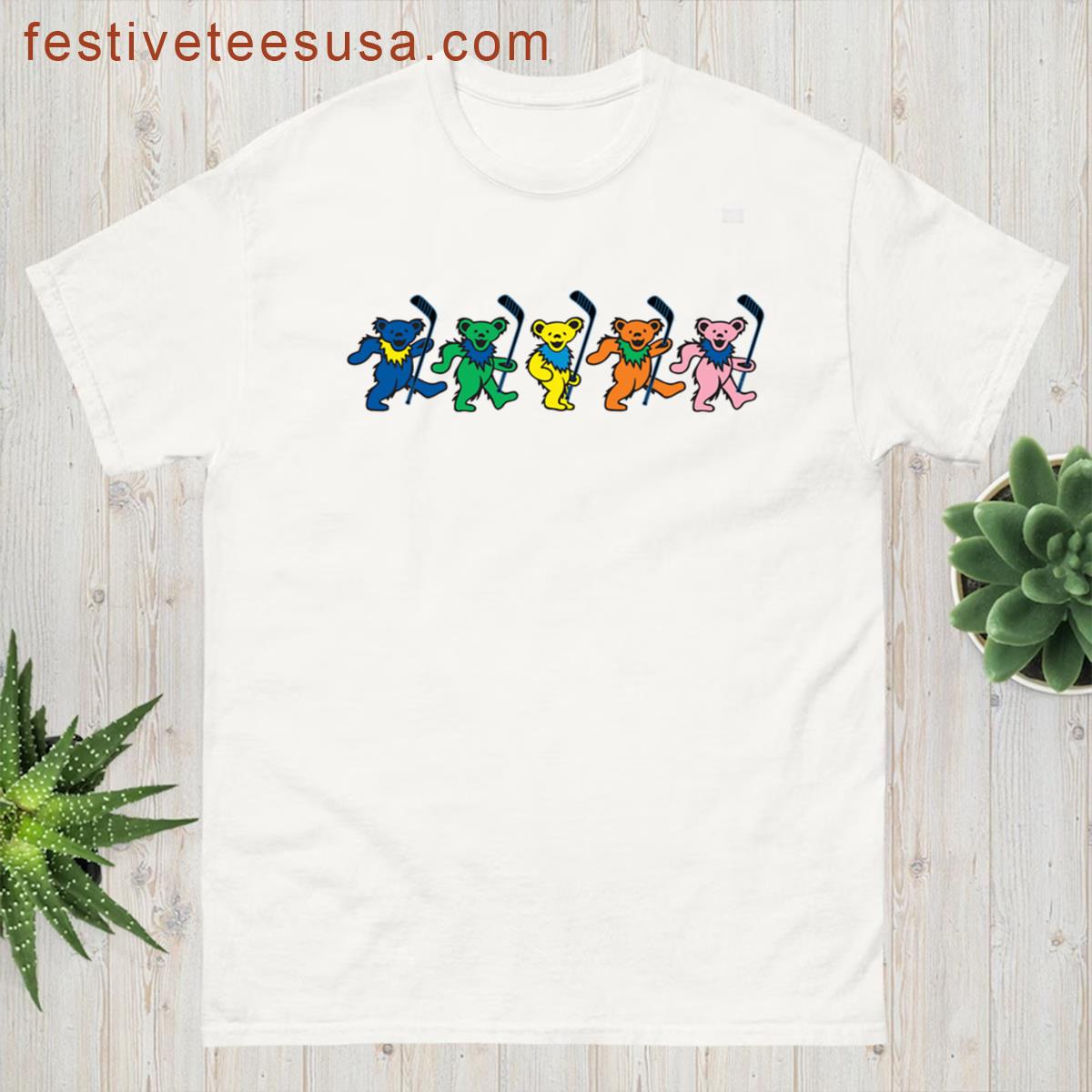 Grateful Dead Bear Graphic T-shirt