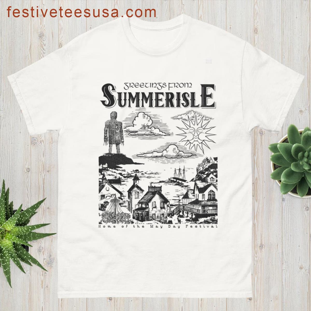 Greetings From Summerisle Design Tee T-shirt