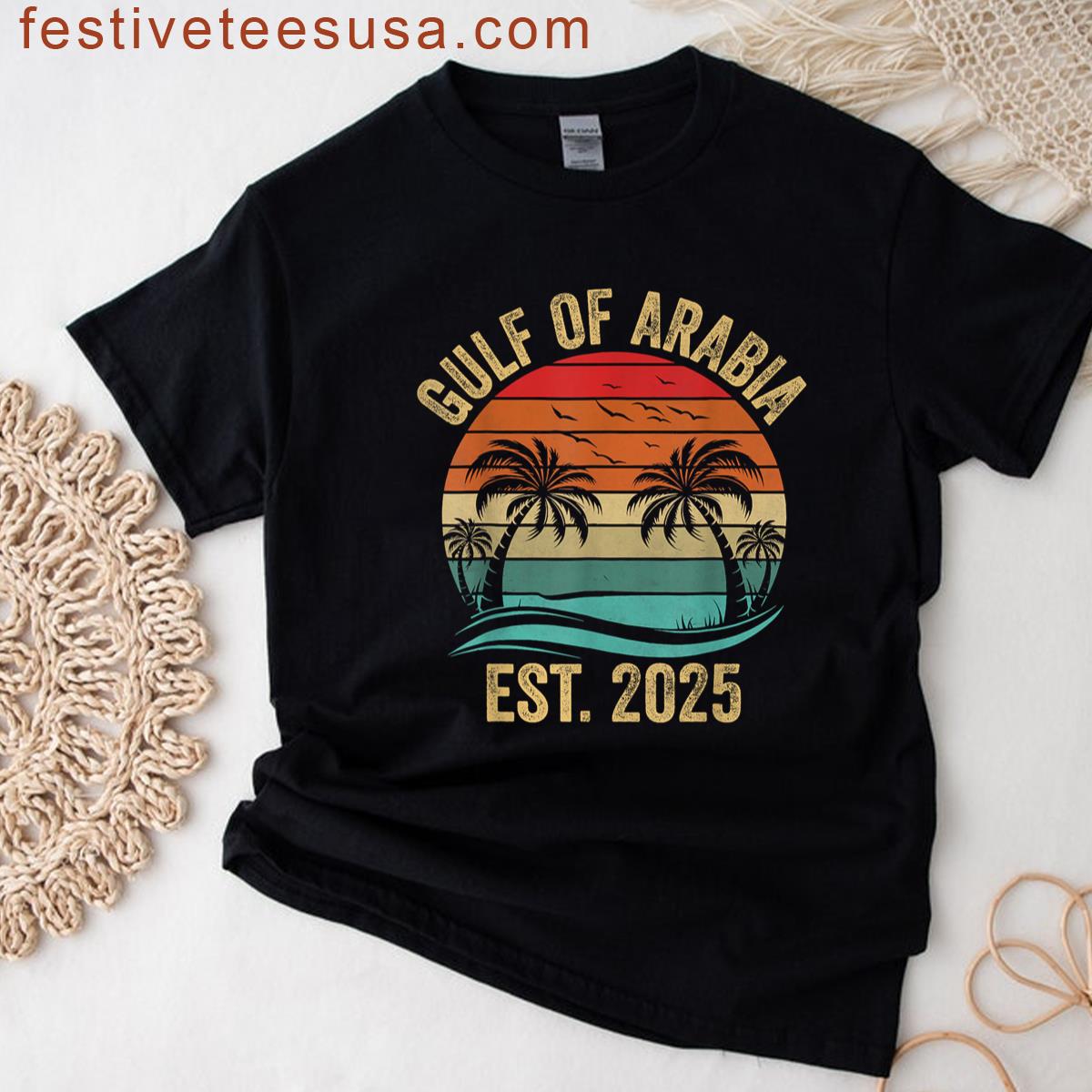 Gulf Arabia Trump Humor T-shirt
