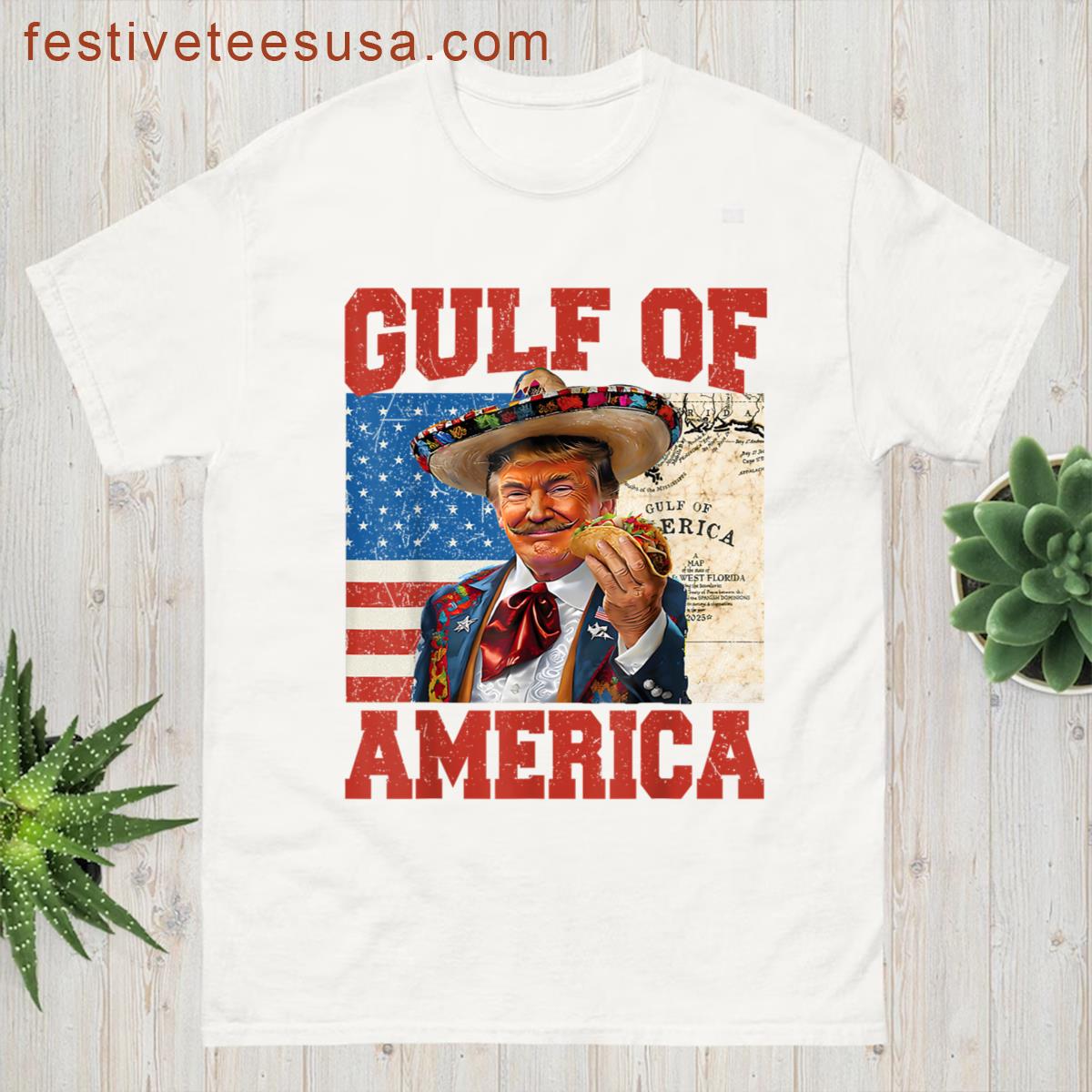 Gulf Of Usa Trump Celebration T-shirt