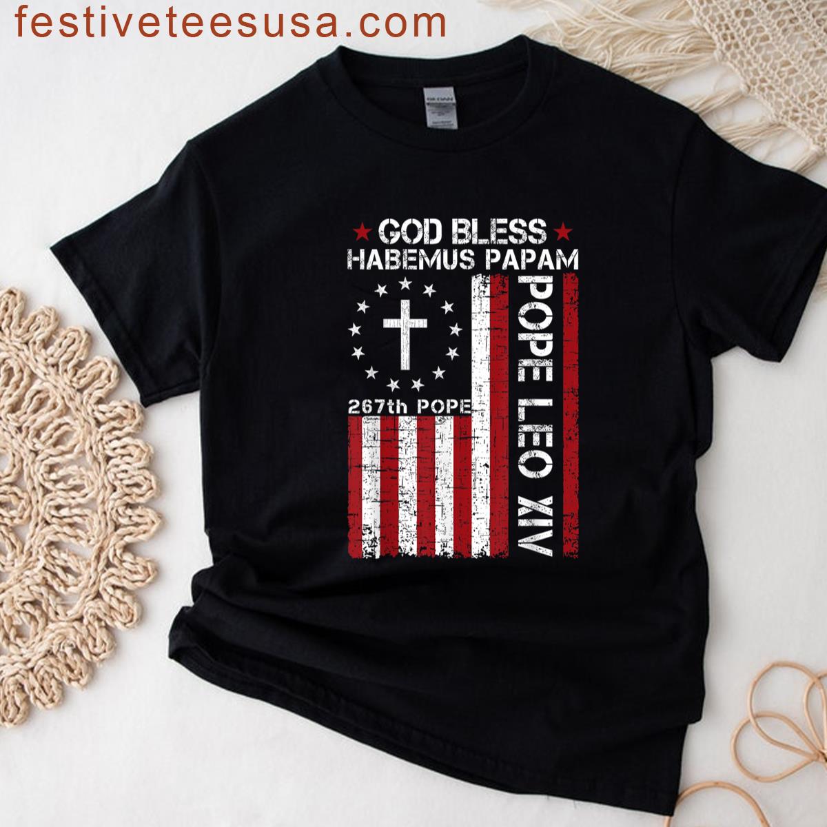 Habemus Papam God Bless Tee T-shirt
