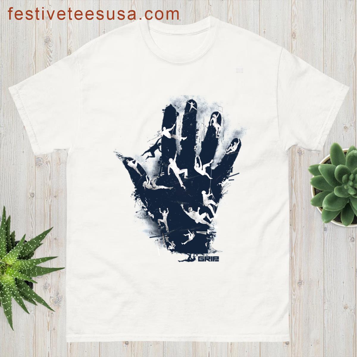 Hand Climb Adventure Outdoor T-shirt