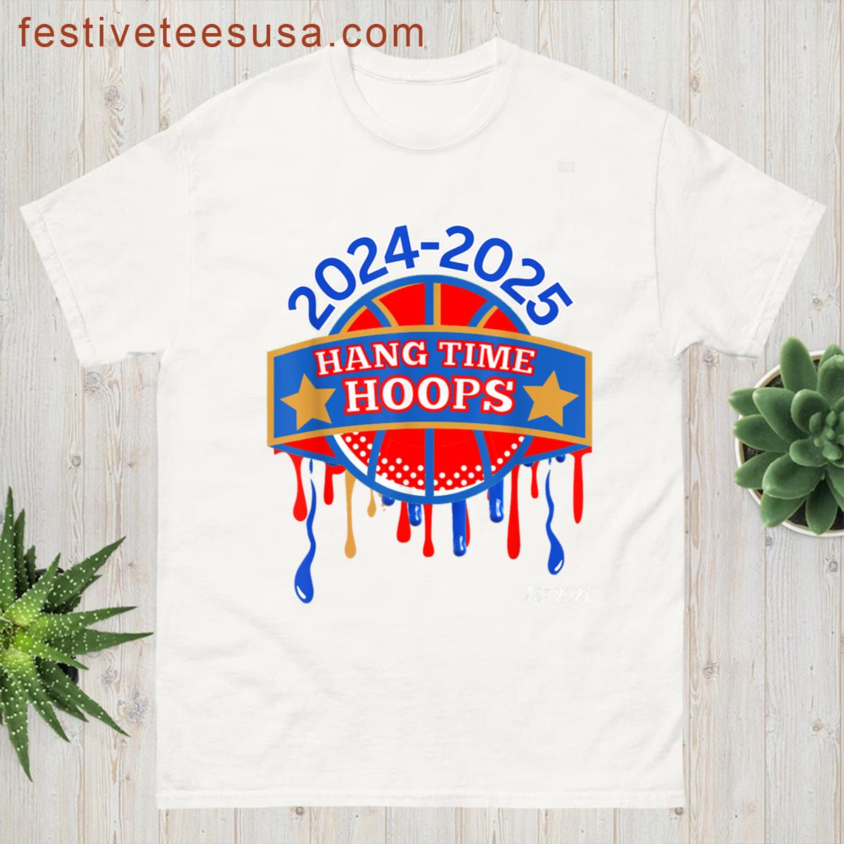 Hangtime Hoops Graphic Tee Sports T-shirt