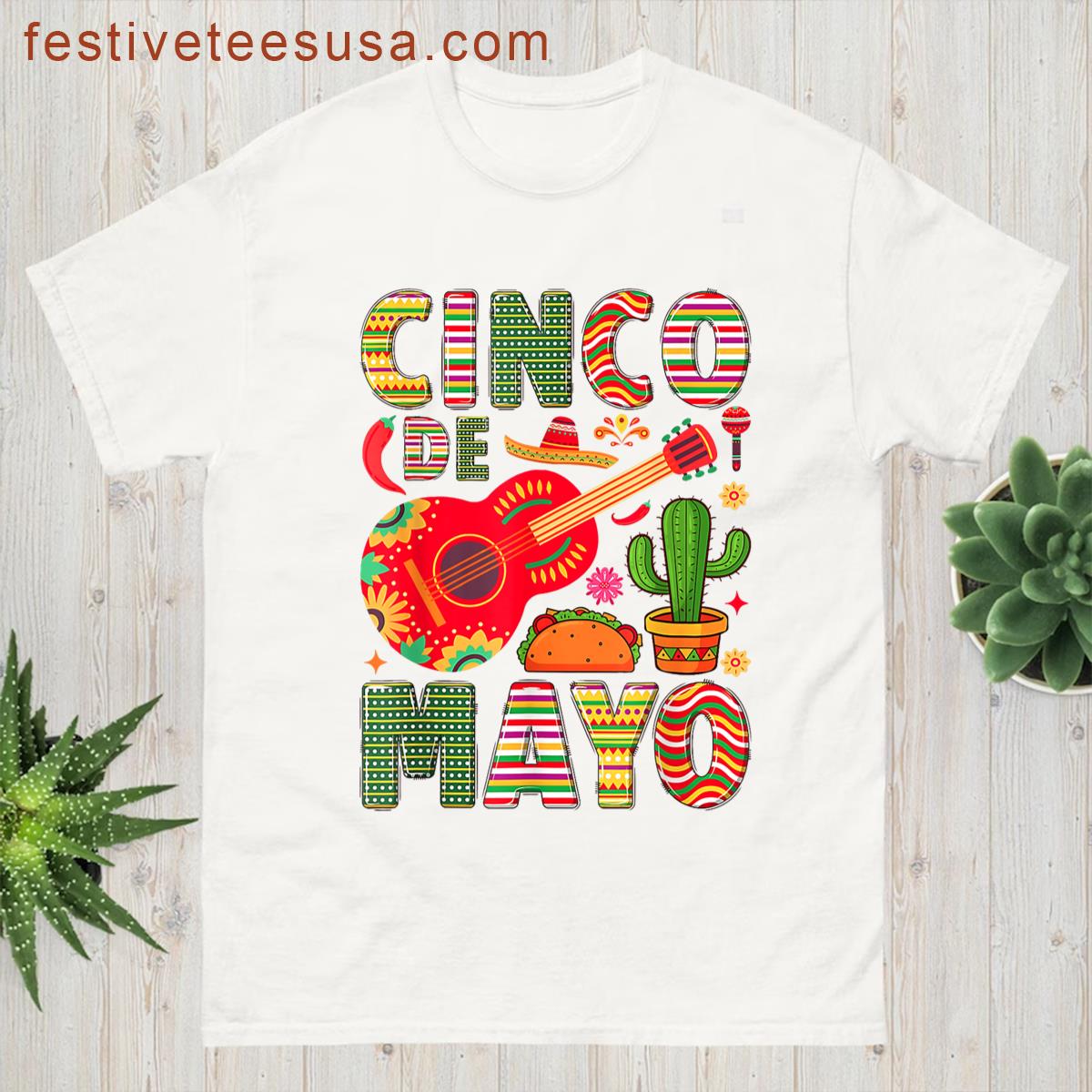 Happy Cinco De Mayo Apparel Celebration T-shirt
