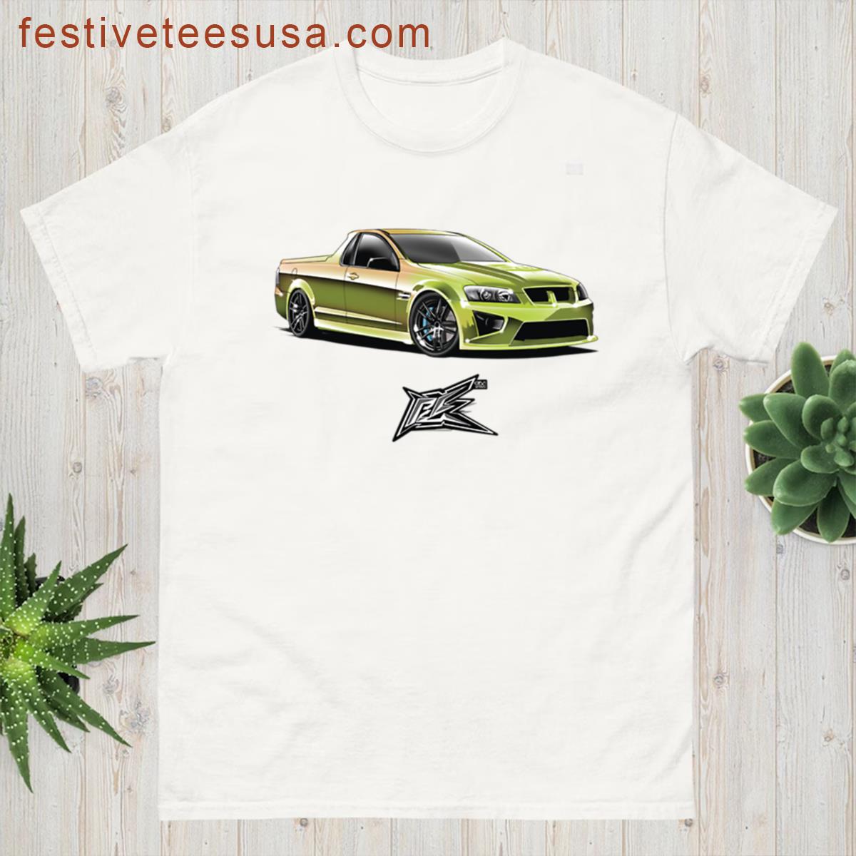 Holden Ute Colorshift Green T-shirt