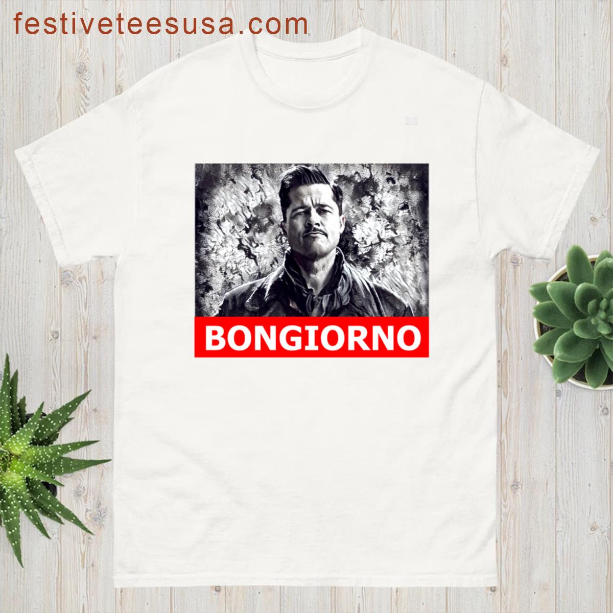 Inglorious Basterds Aldo Raine Movie T-shirt