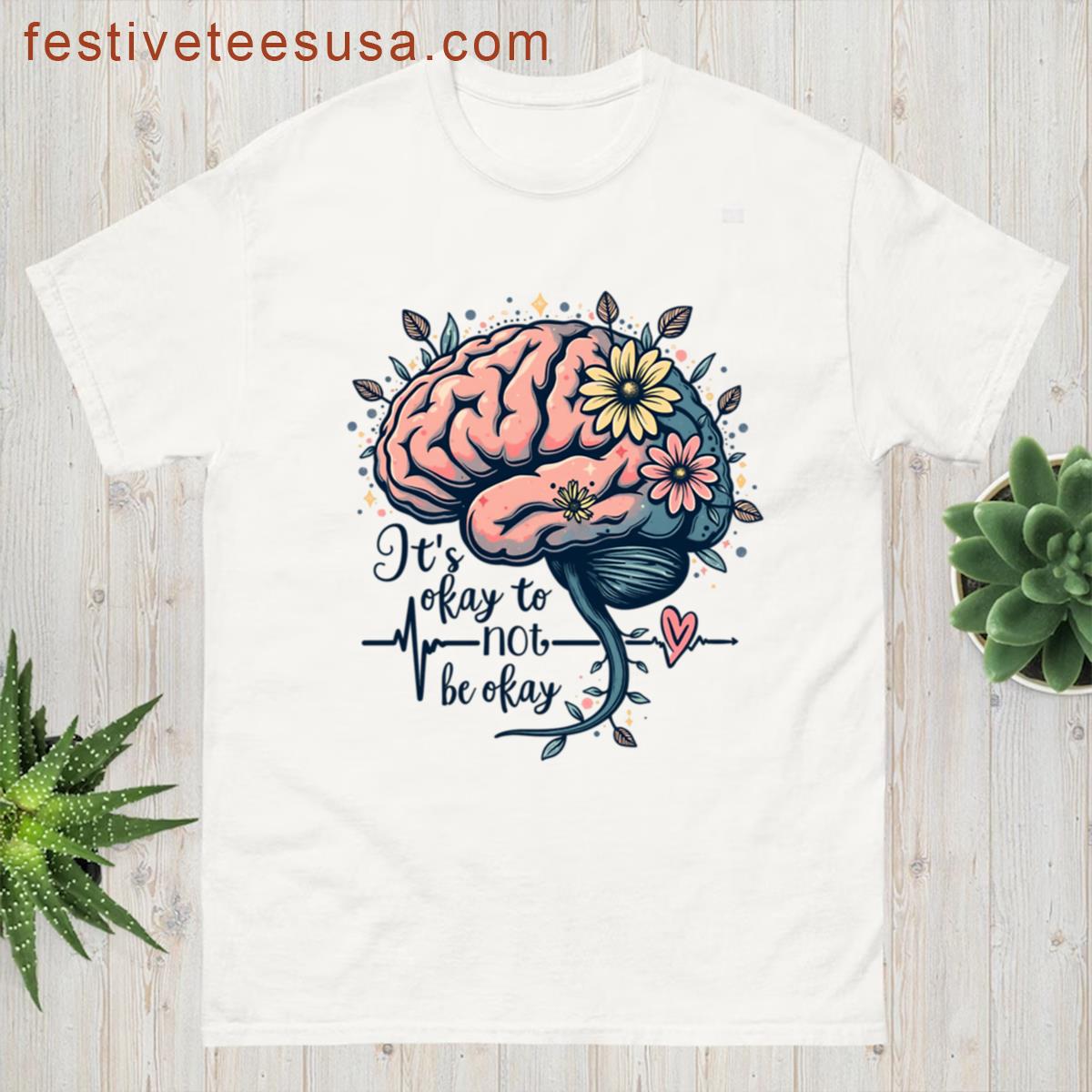 Its Okay To Not Be Okay Tee Inclusion T-shirt
