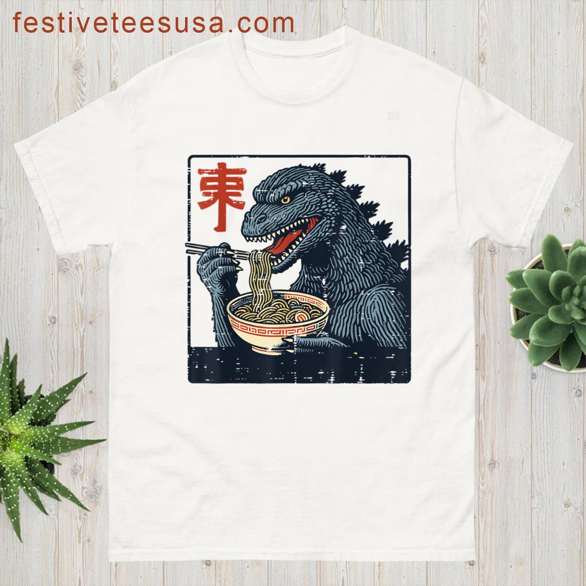 Japanese Monster Ramen Design For All T-shirt