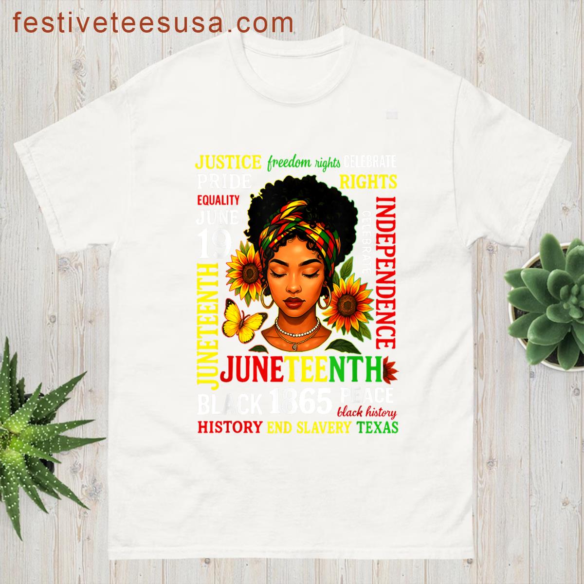 Juneteenth Celebrating Freedom T-shirt