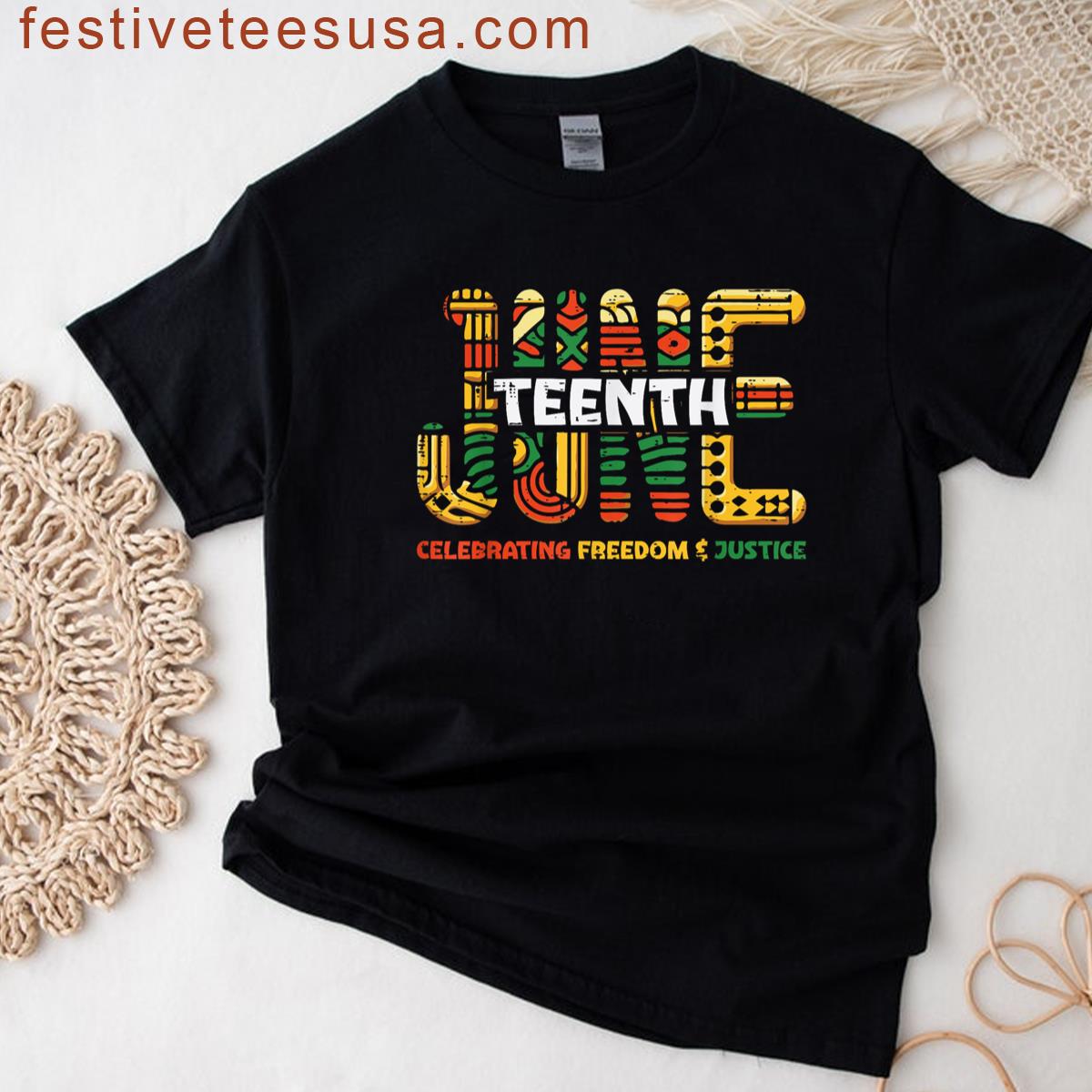 Juneteenth Equality Freedom Kids Apparel T-shirt