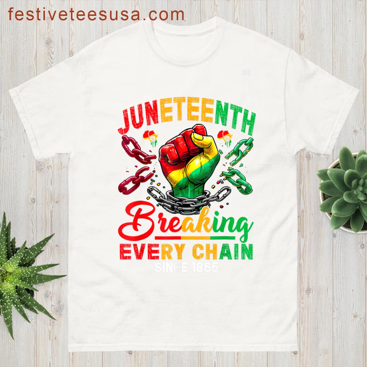 Juneteenth Men Women T-shirt