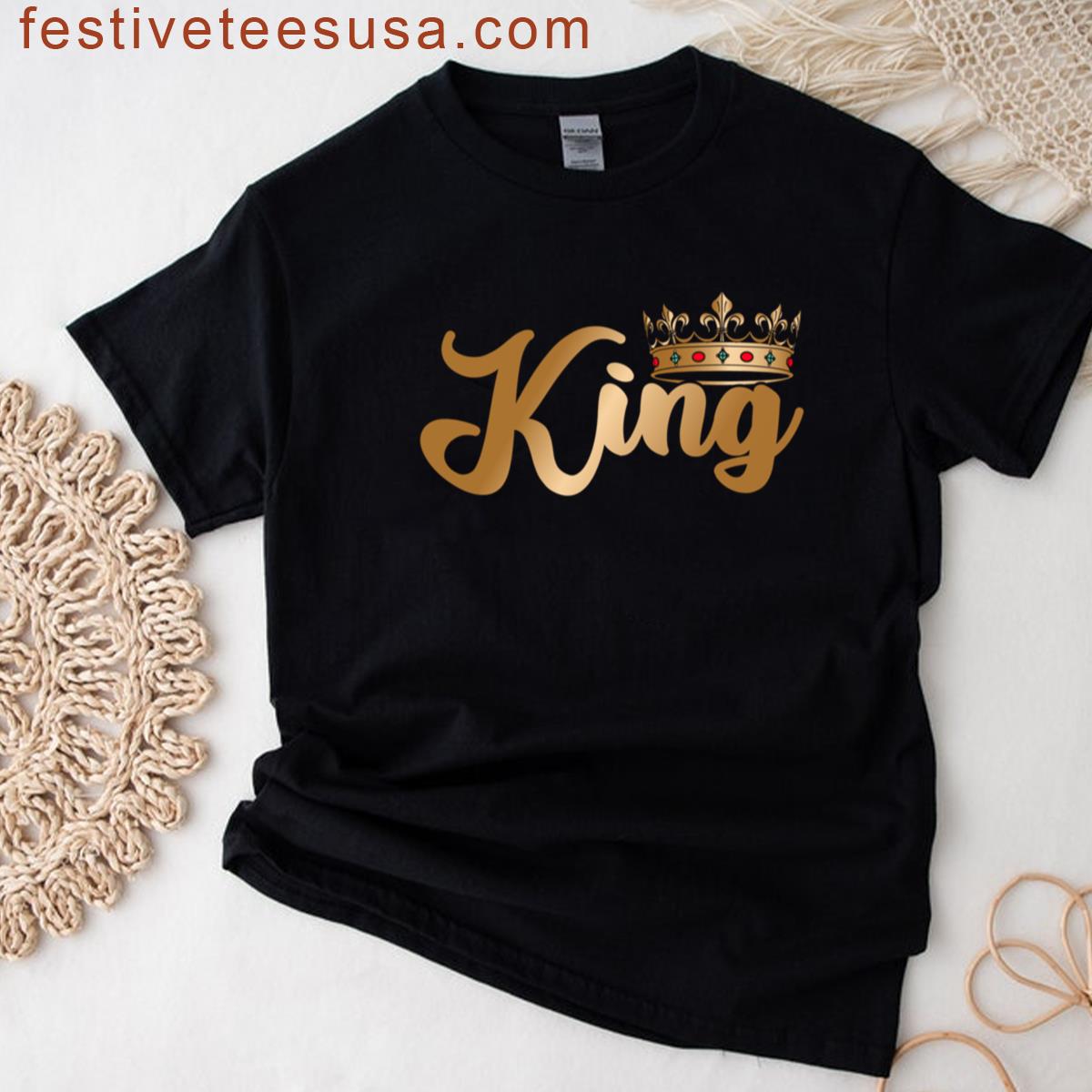 King Retro Quote T-shirt