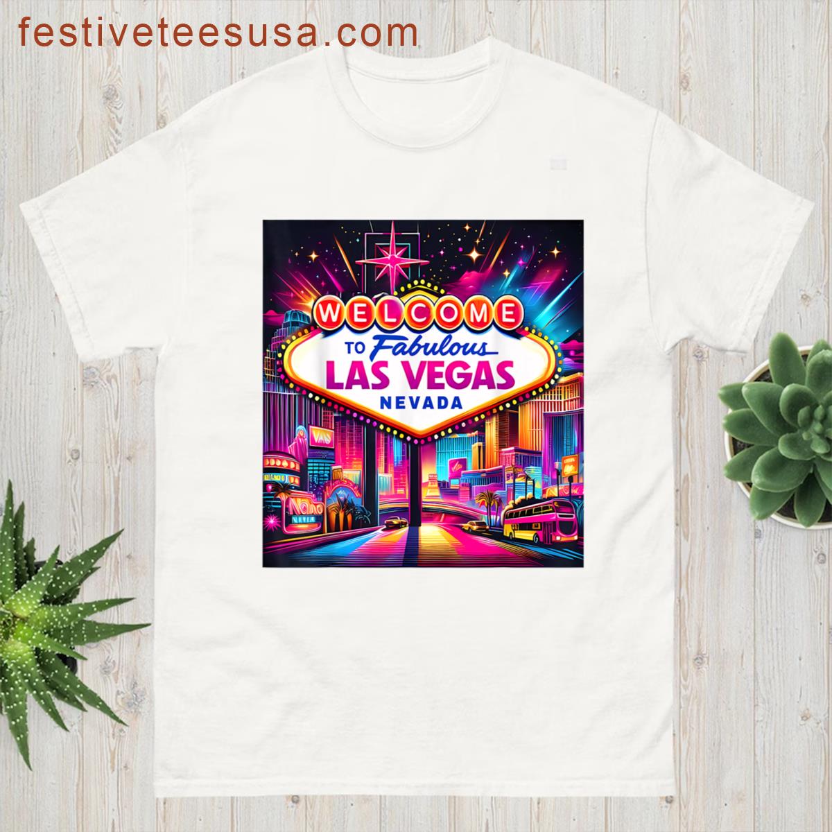 Las Vegas Nevada Travel Keepsake T-shirt