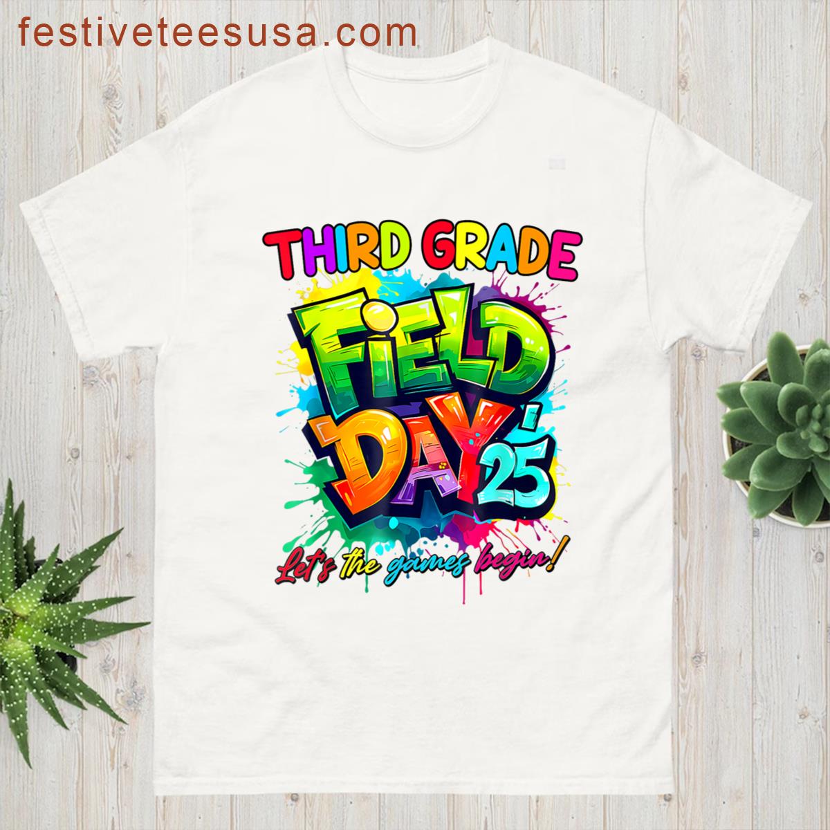 Let The Games Begin Celebration T-shirt