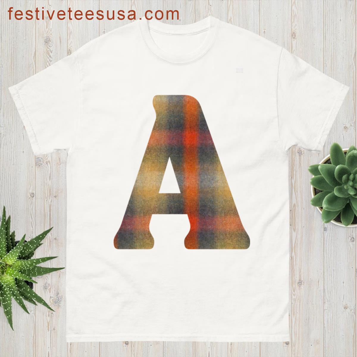Letter A Cool Design T-shirt